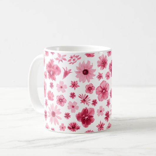 flower cup koffiemok (Voorkant links)