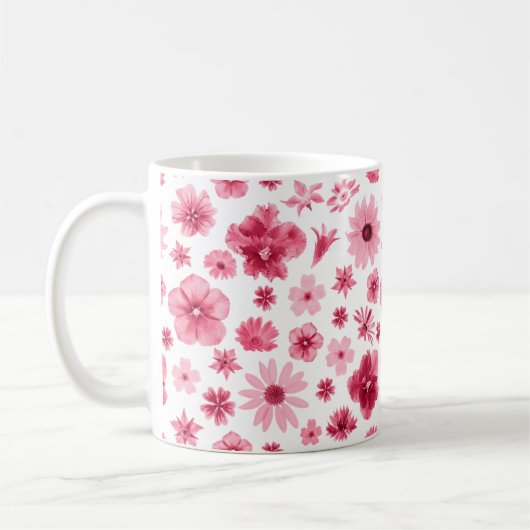 flower cup koffiemok (Links)