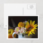 Flower Cup Stilleven Briefkaart (Voorkant / Achterkant)