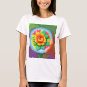 Flower Dames T-shirt (Voorkant)