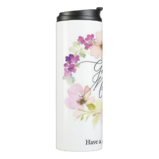 flower 🌺 design cup thermosbeker