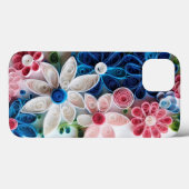 Flower Design iPhone 13 Hoesje (Achterkant (horizontaal))