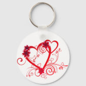 Flower Design sleutelhanger (Voorkant)