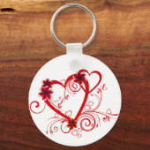 Flower Design sleutelhanger (Achterkant)