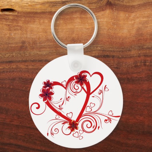 Flower Design sleutelhanger (Achterkant)