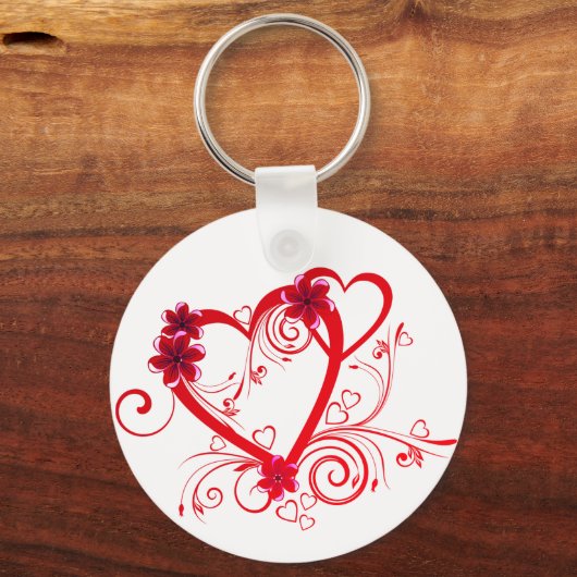 Flower Design sleutelhanger (Voorkant)