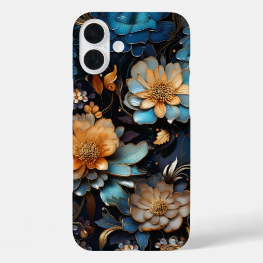 Flower Design Telefoonhoesje Case-Mate iPhone Case (Achterkant)