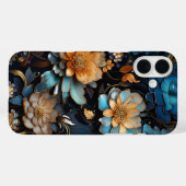 Flower Design Telefoonhoesje Case-Mate iPhone Case (Achterkant (horizontaal))