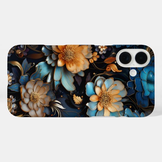 Flower Design Telefoonhoesje Case-Mate iPhone Case (Achterkant (horizontaal))