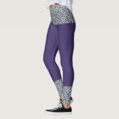 Flower Diamond Star Pattern Leggings (Links)