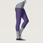 Flower Diamond Star Pattern Leggings (Rechts)