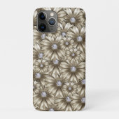 Flower Diamonds iPhone Case (Achterkant)