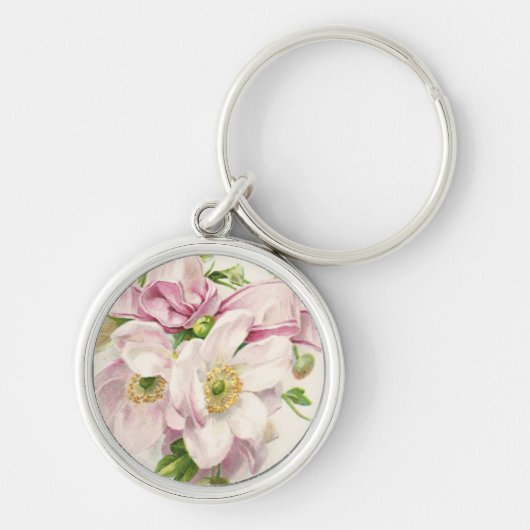 Flower digitale afbeelding sleutelhanger (Voorkant)