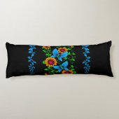Flower Doodle Body Pillow Lichaamskussen (Achterkant)