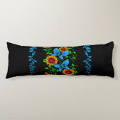 Flower Doodle Body Pillow Lichaamskussen (Voorkant)