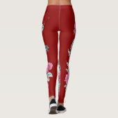 Flower Dragon Leggings (Achterkant)