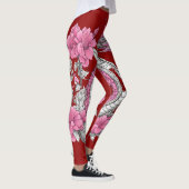 Flower Dragon Leggings (Rechts)