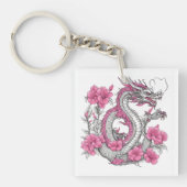 Flower Dragon Sleutelhanger (voorkant)
