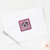 Flower Dragon Sticker (Envelop)