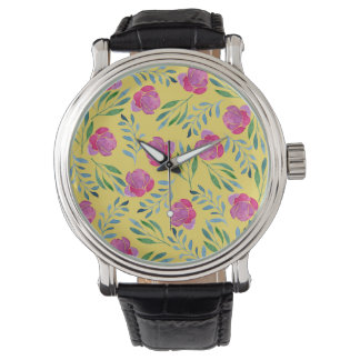 Flower Drawings Easy Horloge