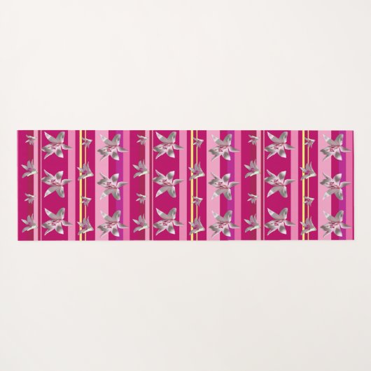 Flower Dream Yoga Mat (Achterkant (horizontaal))