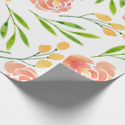 Flower Earrings Cadeaupapier (Hoek)