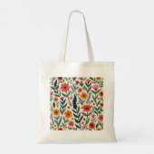 Flower eco bag tote bag (Achterkant)