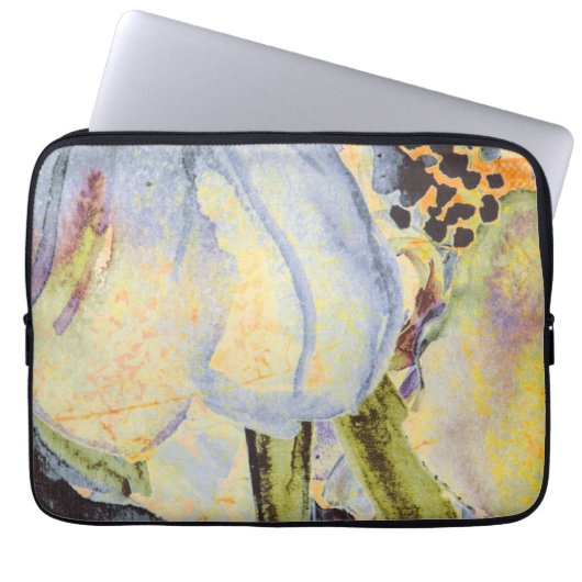 Flower Electronics Bag | Zazzle_Growshop. Laptop Sleeve (Voorkant)