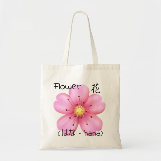 Flower Emoji Tote Bag (Voorkant)