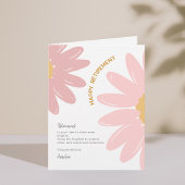 Flower Employee Staff Happy Retirement Kaart