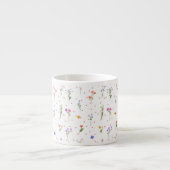 Flower Espresso Mok (Voorkant)
