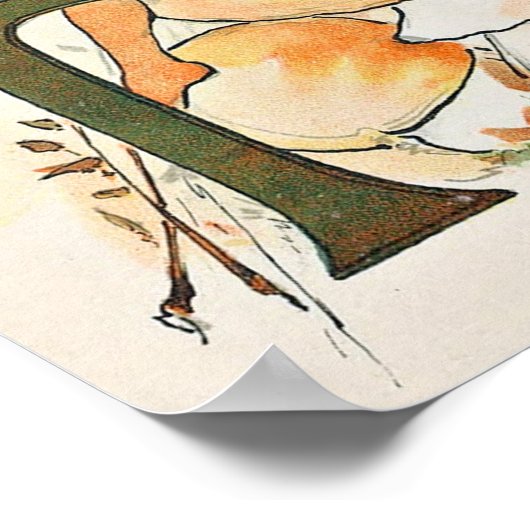 Flower Fairy Alphabet Poster (Hoek)