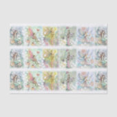 Flower Fairy Art grillige Waterverf Tissuepapier (Voorkant)