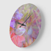 Flower Fairy dubbele belichting fantasy kunst Grote Klok (Hoek)