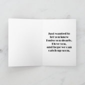 Flower Fairy dubbele belichting fantasy kunst Kaart (Binnen)