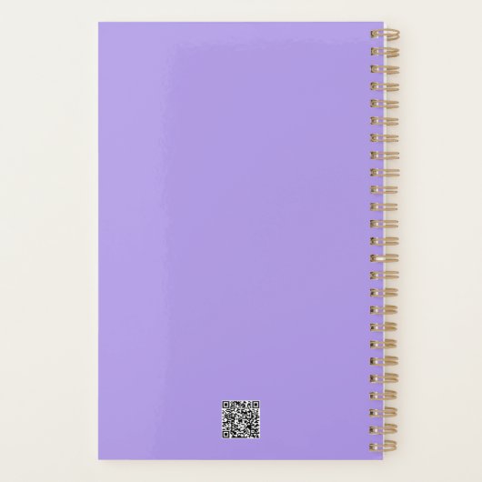 Flower Fairy dubbele belichting fantasy kunst Planner (Achterkant)