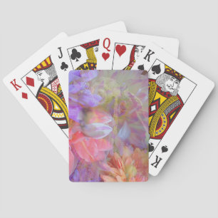 Flower Fairy dubbele belichting fantasy kunst Pokerkaarten