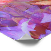 Flower Fairy dubbele belichting fantasy kunst Poster (Hoek)