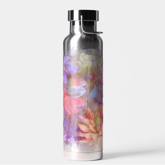 Flower Fairy dubbele belichting fantasy kunst Waterfles (Links)