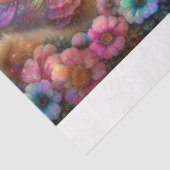 Flower Fairy Kitten Garden Party Decoupage Tissuepapier (Detail)