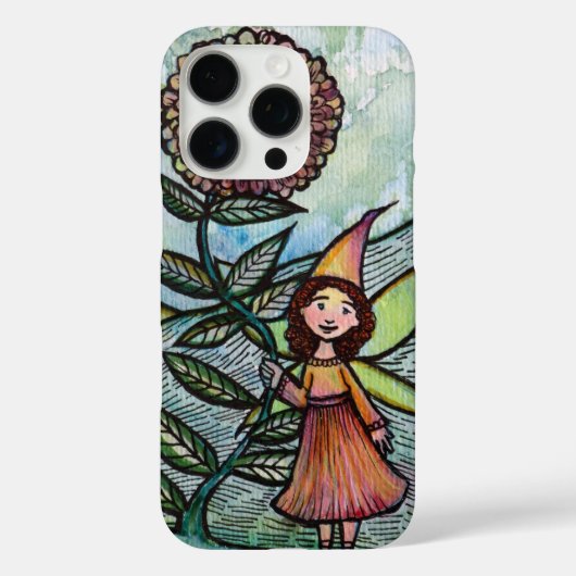 Flower Fairy Natuur Liefhebbers Feeën Case-Mate iPhone Case (Achterkant)