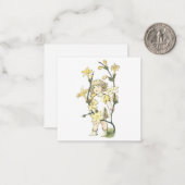 Flower Fairy Note Kaart Notitiekaartje (Voorkant / Achterkant in situ)