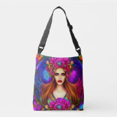 Flower Fairy Queen Crossbody Tas (Voorkant)