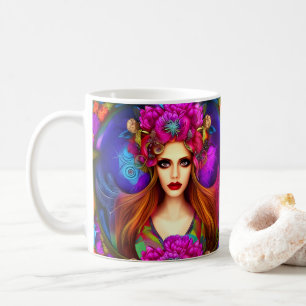 Flower Fairy Queen Koffiemok
