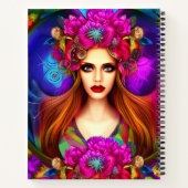 Flower Fairy Queen Notitieboek (Achterkant)