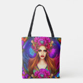 Flower Fairy Queen Tote Bag (Achterkant)