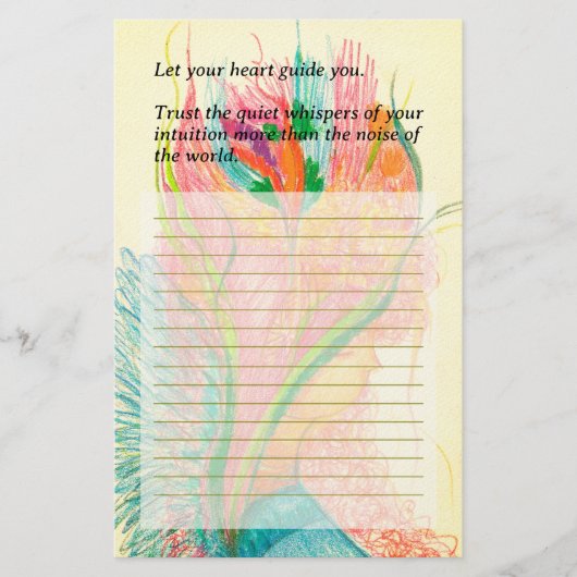  Flower Fairy Stationery Briefpapier (Voorkant)