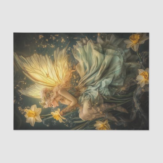 Flower Fairy Tissue Paper Tissuepapier (Voorkant)