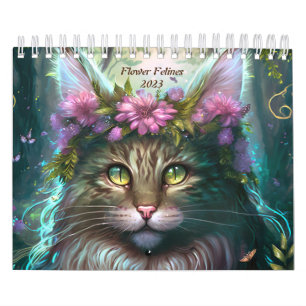 Flower Felines 2023 Kalender
