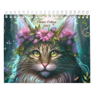 Flower Felines 2023 Kalender